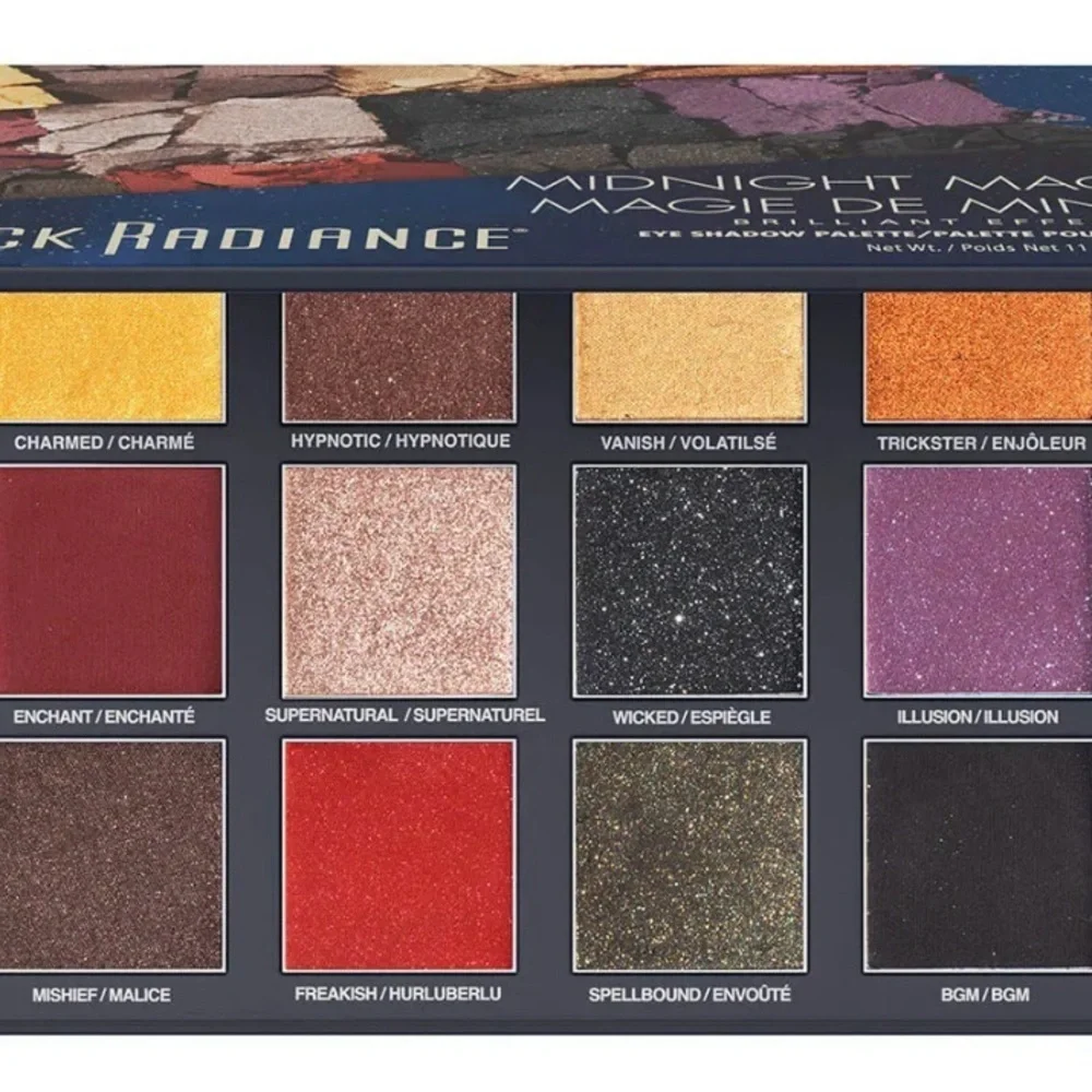 Black Radiance Midnight Magic Eye Shadow and 2 Lipsticks New